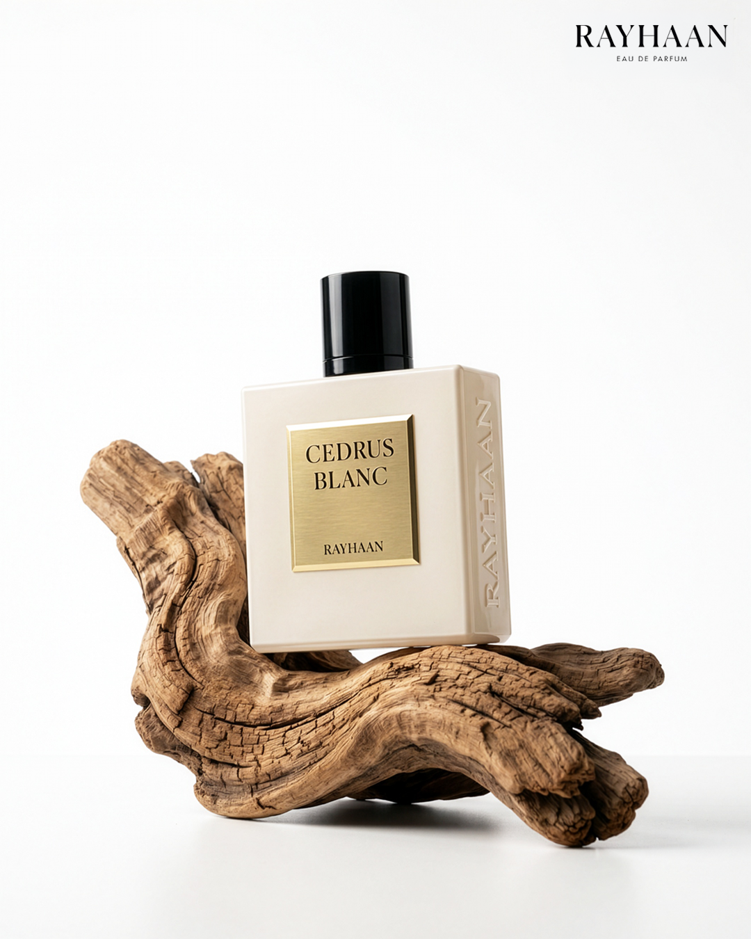 Rayhaan Cedrus Blanc Eau de Parfum 100ml bottle, alternate view 2