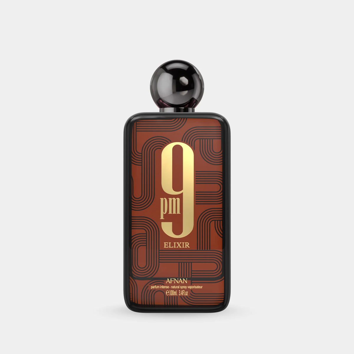 Afnan 9PM Elixir Eau de Parfum 100ml bottle, alternate view 1