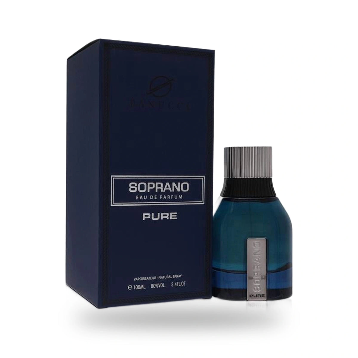 Dumont Soprano Pure Eau de Parfum 100ml bottle, alternate view 1