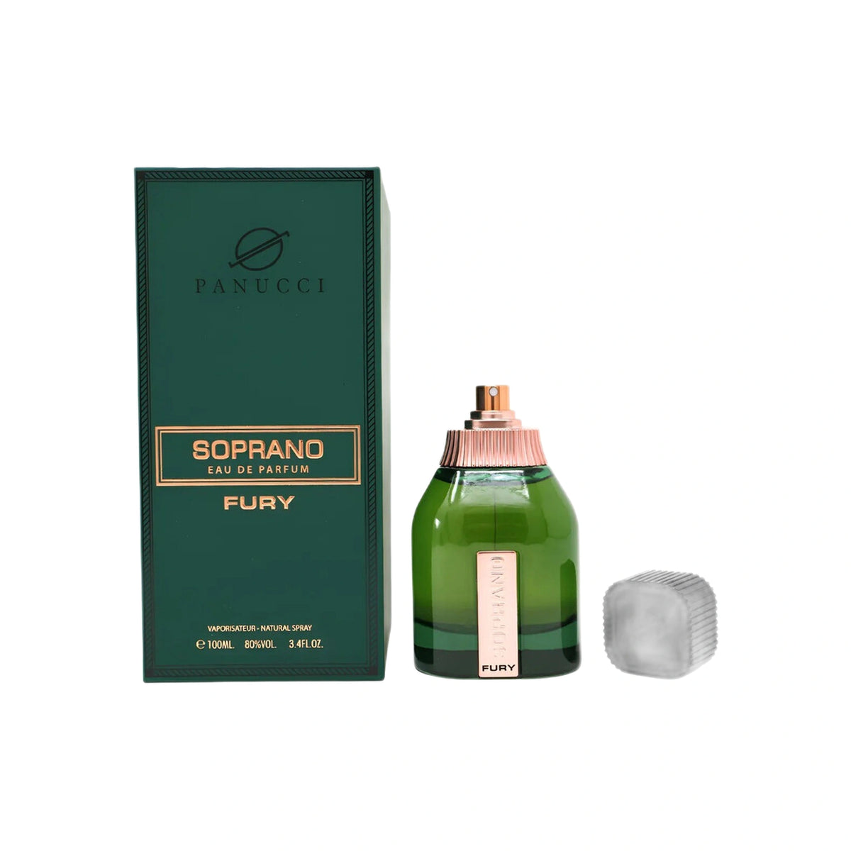 Dumont Soprano Fury Eau de Parfum 100ml bottle, alternate view 1