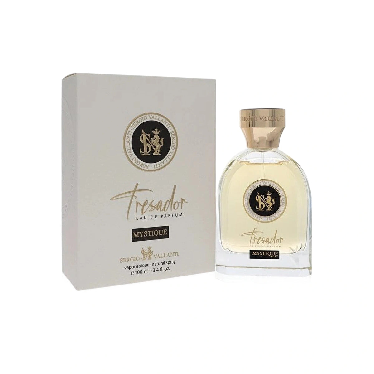 Dumont Tresador Mystique Eau de Parfum 100ml bottle, alternate view 1