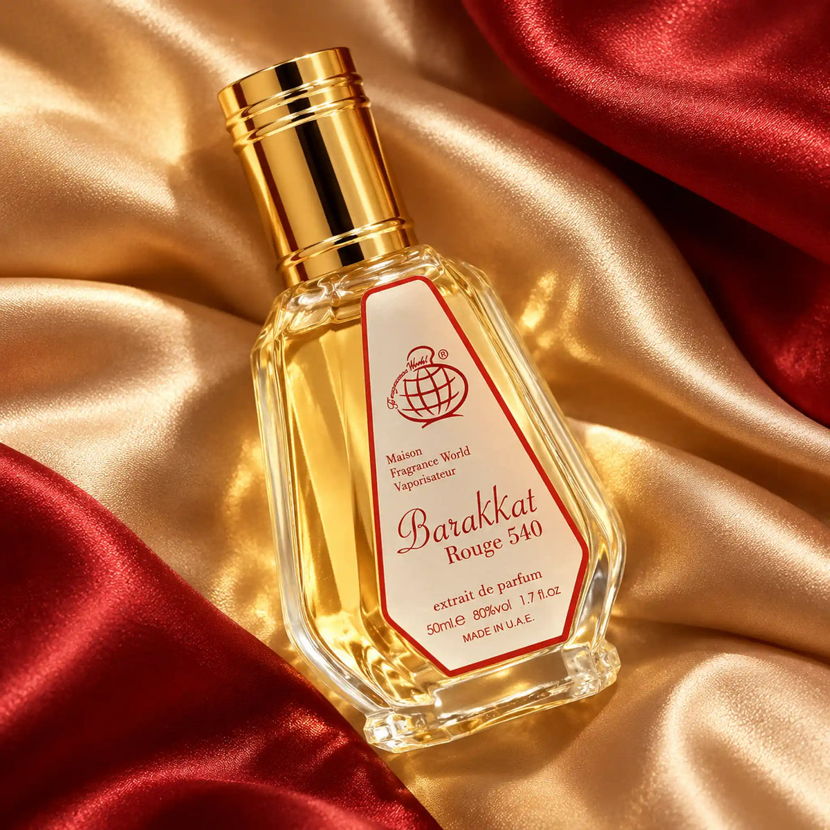 Barakkat Rouge 540 RED EDP 50ml bottle, alternate view 2