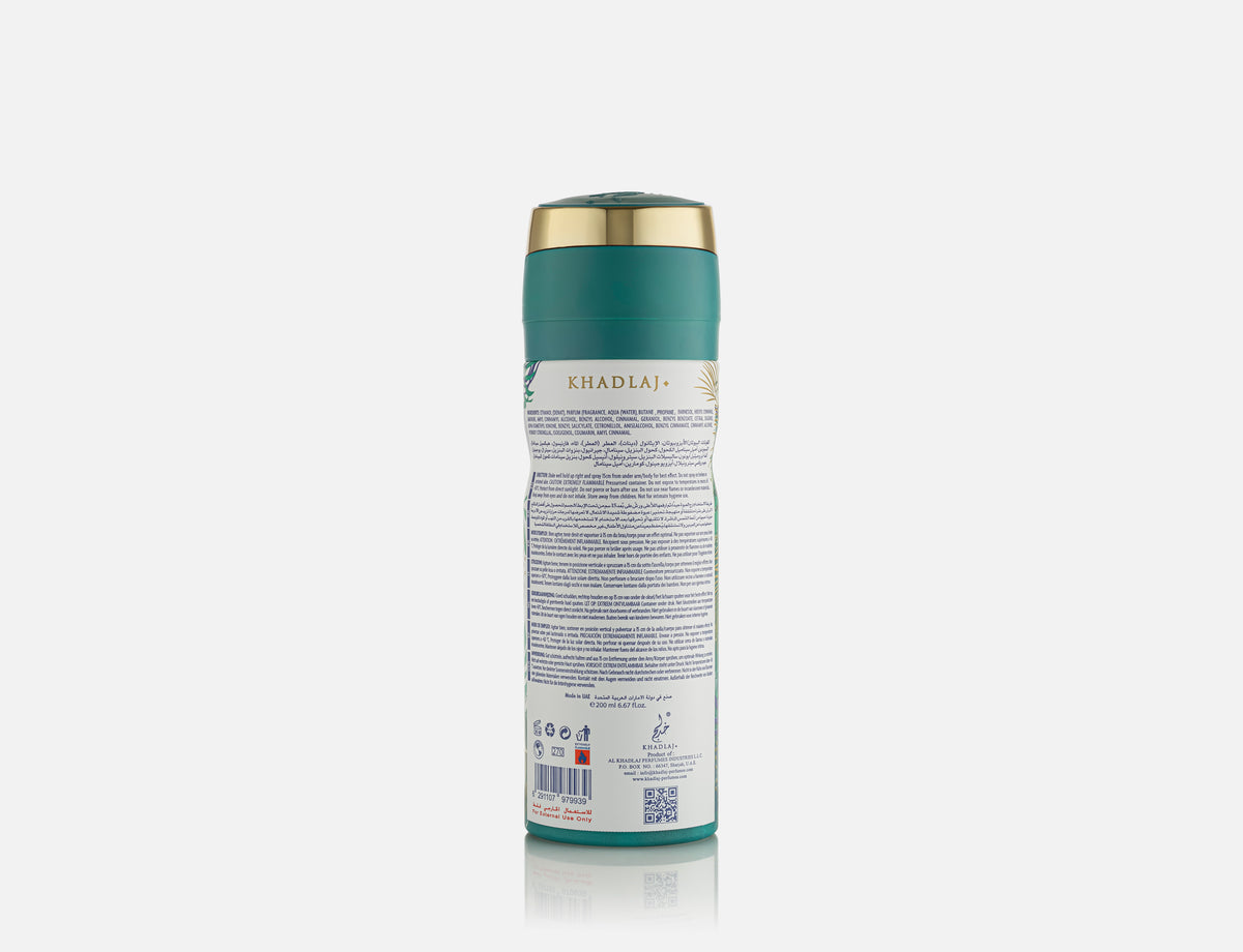 Khadlaj Island Deodorant 200ml bottle, alternate view 4