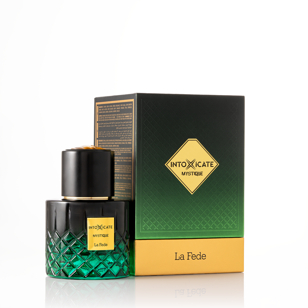 Khadlaj La Fede Intoxicate Mystique Eau de Parfum 100ml bottle, alternate view 2