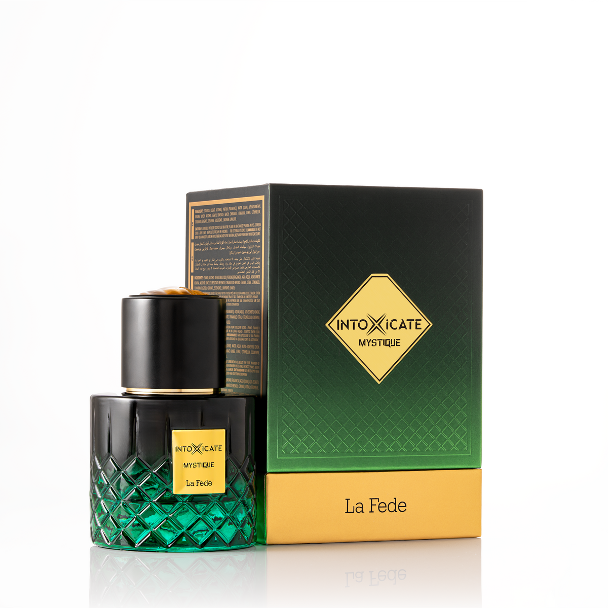 Khadlaj La Fede Intoxicate Mystique Eau de Parfum 100ml bottle, alternate view 2