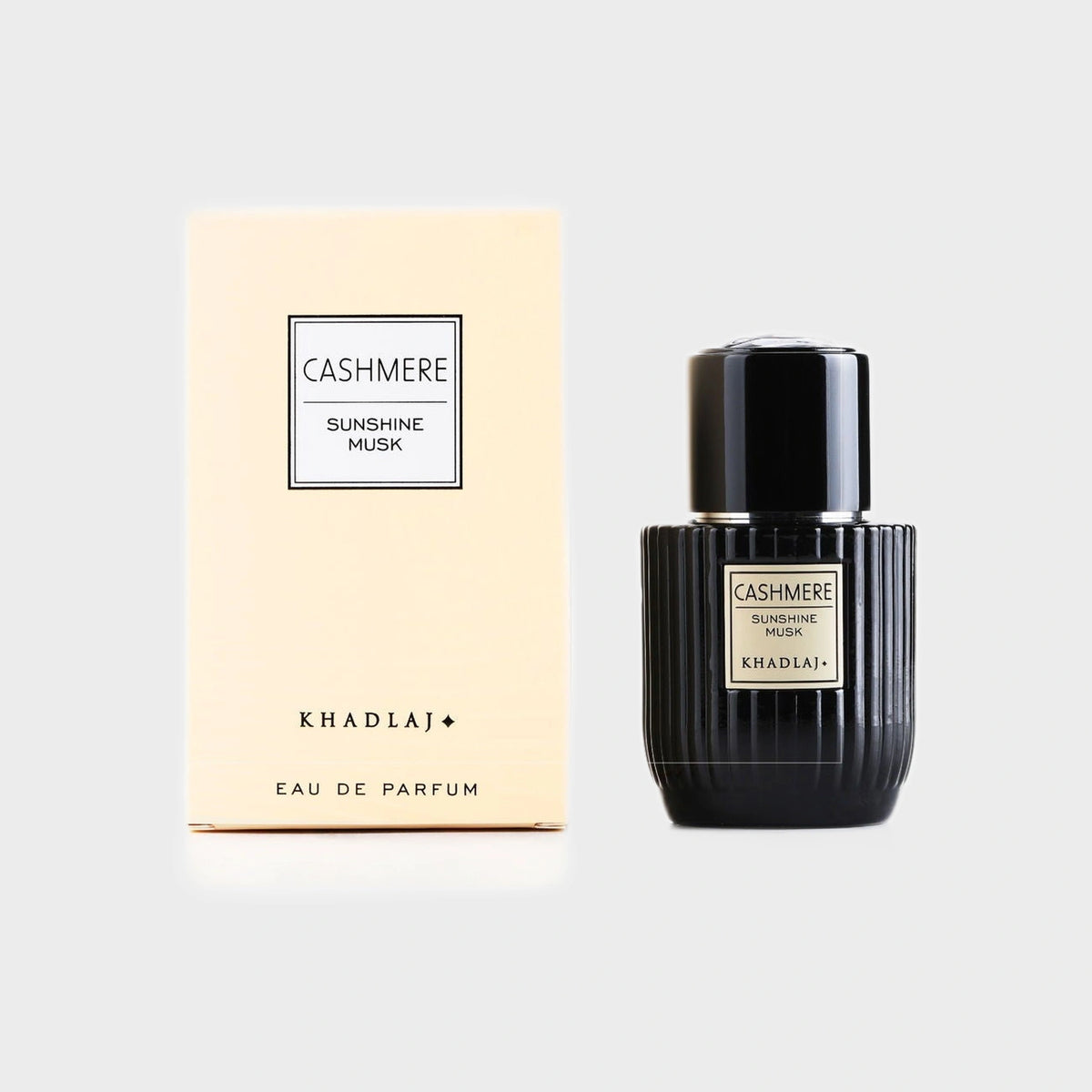 Khadlaj Cashmere Sunshine Musk Eau de Parfum 100ml bottle, alternate view 3