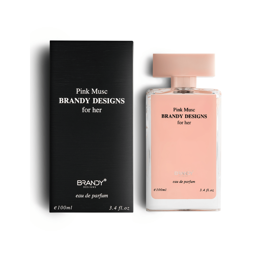 Pink Musk Black For Her by Brandy Designs – 100ML