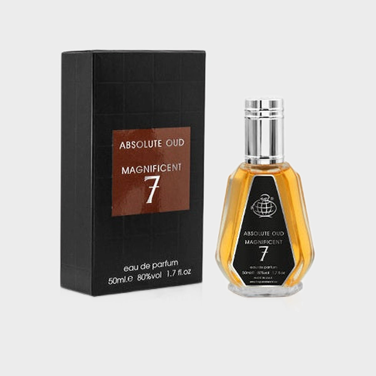 Fragrance World Absolute Oud Magnificent 7 eau de parfum 50ml bottle