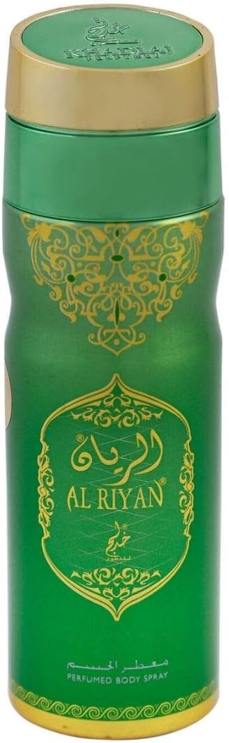 Khadlaj Al Riyan Deodorant 200ml bottle, alternate view 1