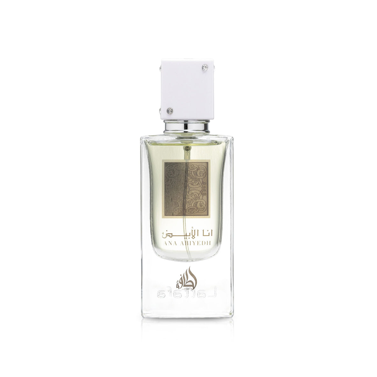 Lattafa Ana Abiyedh Eau de Parfum 60ml bottle, alternate view 1