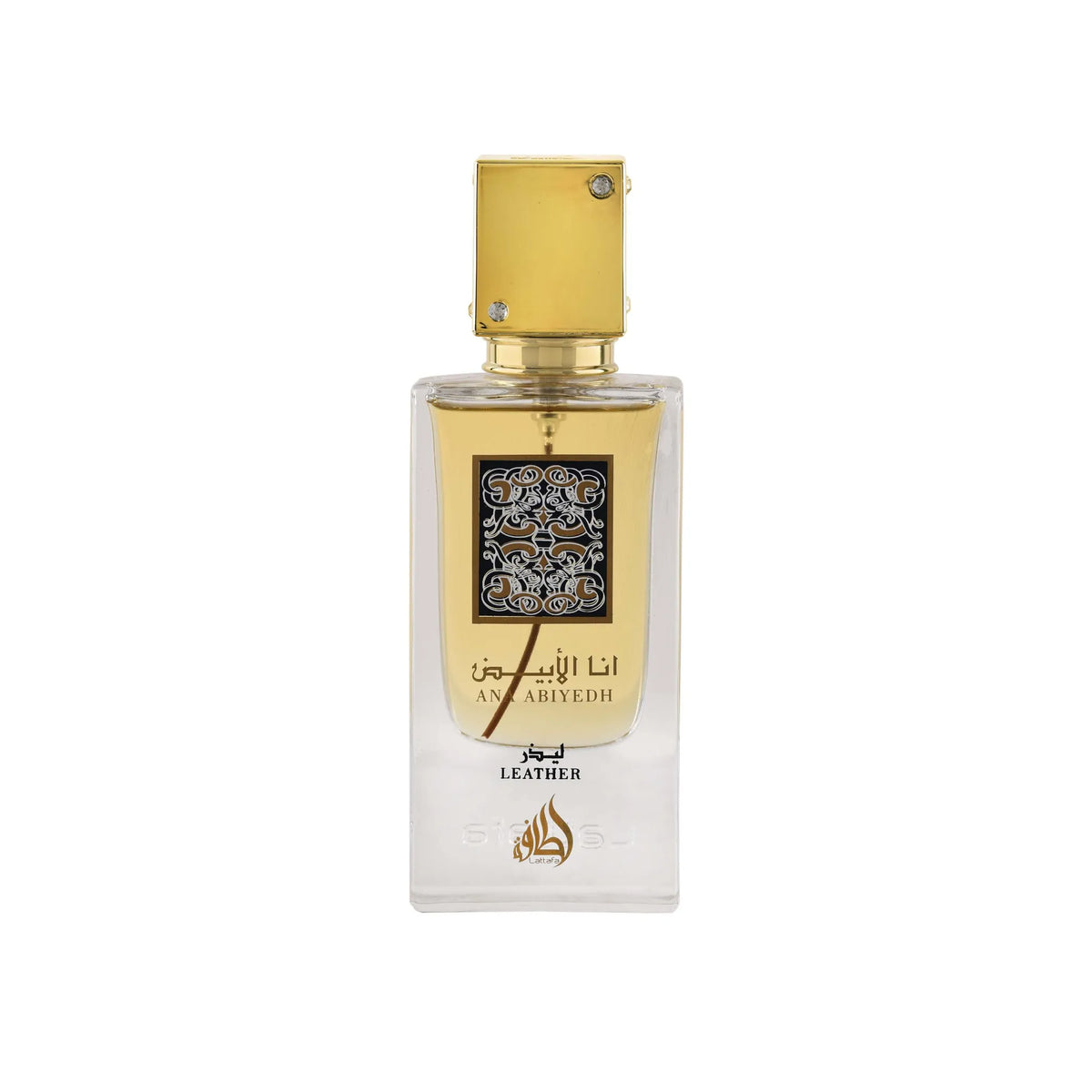 Lattafa Ana Abiyedh Leather Eau de Parfum 60ml bottle, alternate view 1