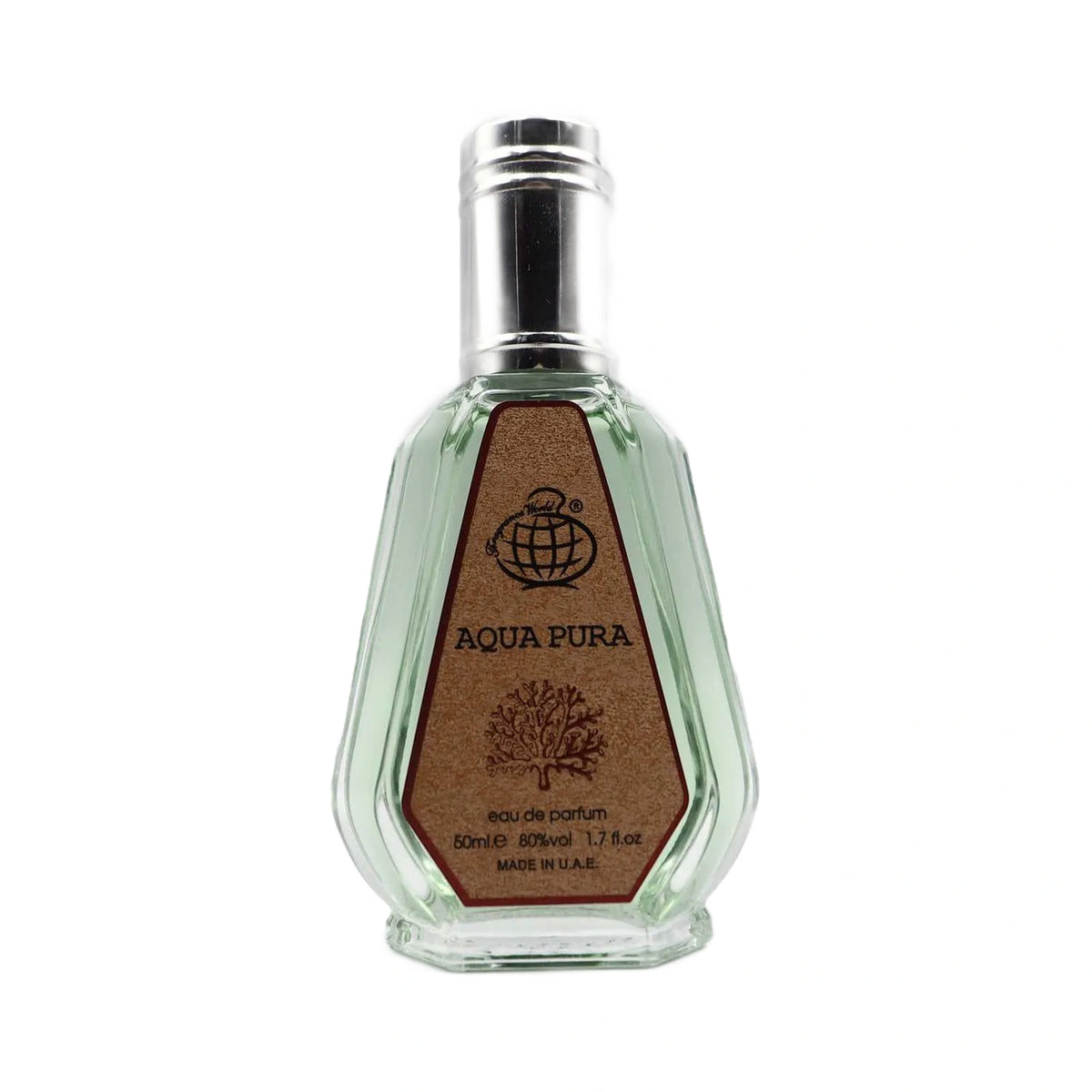 Aqua Pura by Fragrance World Eau de Parfum 50ml bottle, alternate view 1