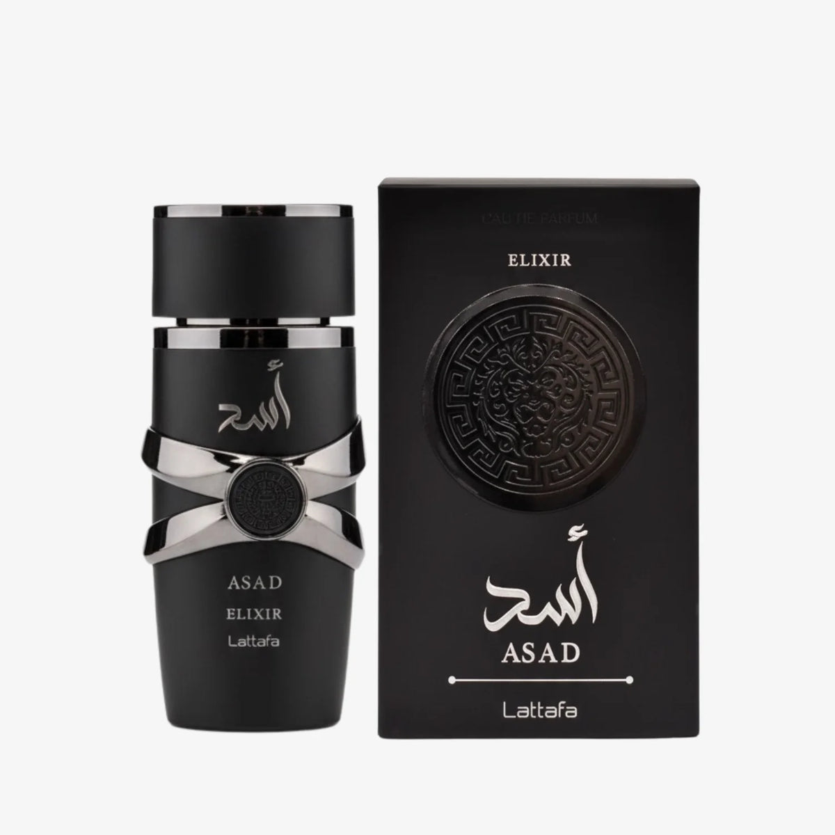 Lattafa Asad Elixir Eau de Parfum 100ml bottle