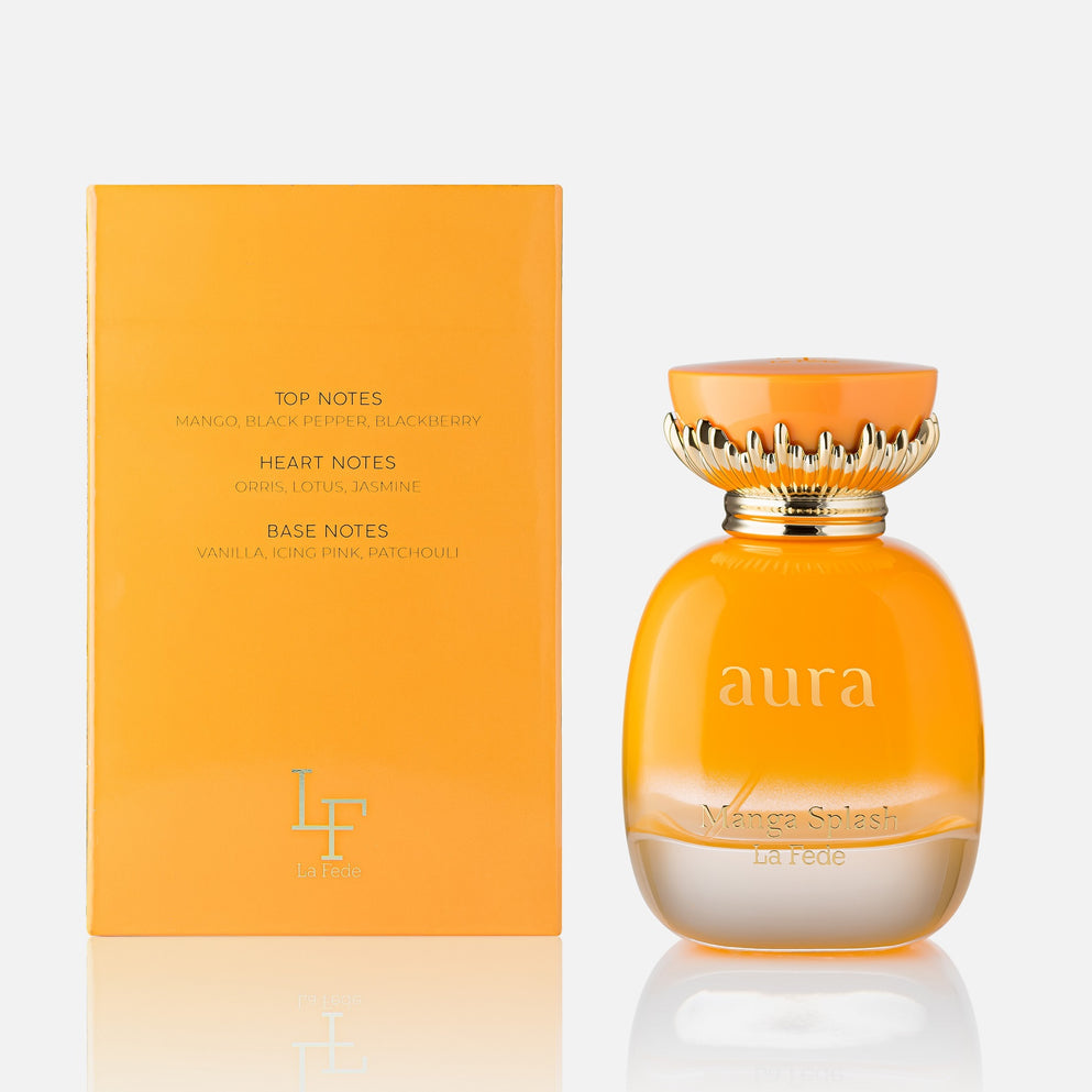Khadlaj La Fede Aura Manga Splash Eau de Parfum 100ml bottle, alternate view 2