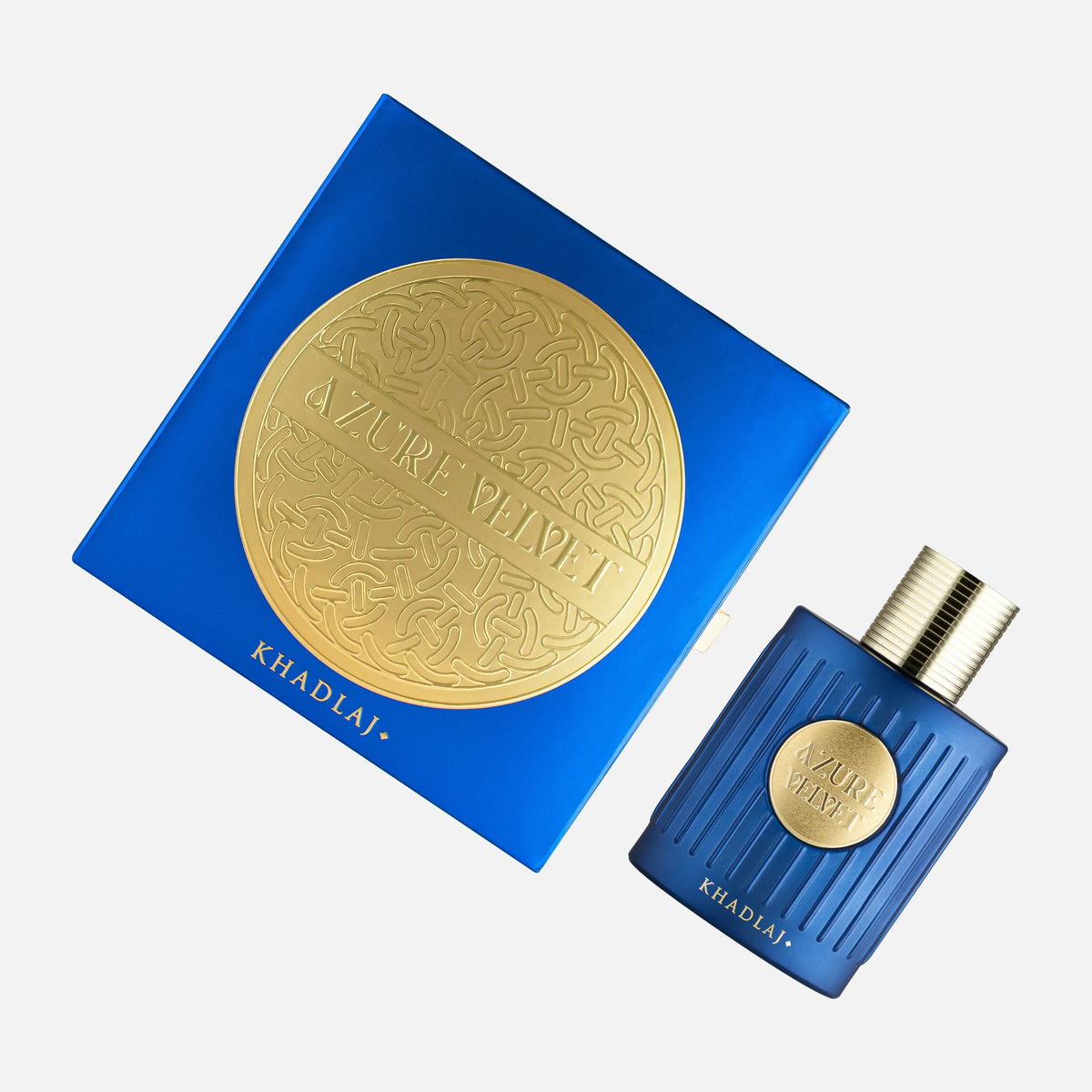 Khadlaj Azure Velvet Eau de Parfum 100ml bottle, alternate view 5