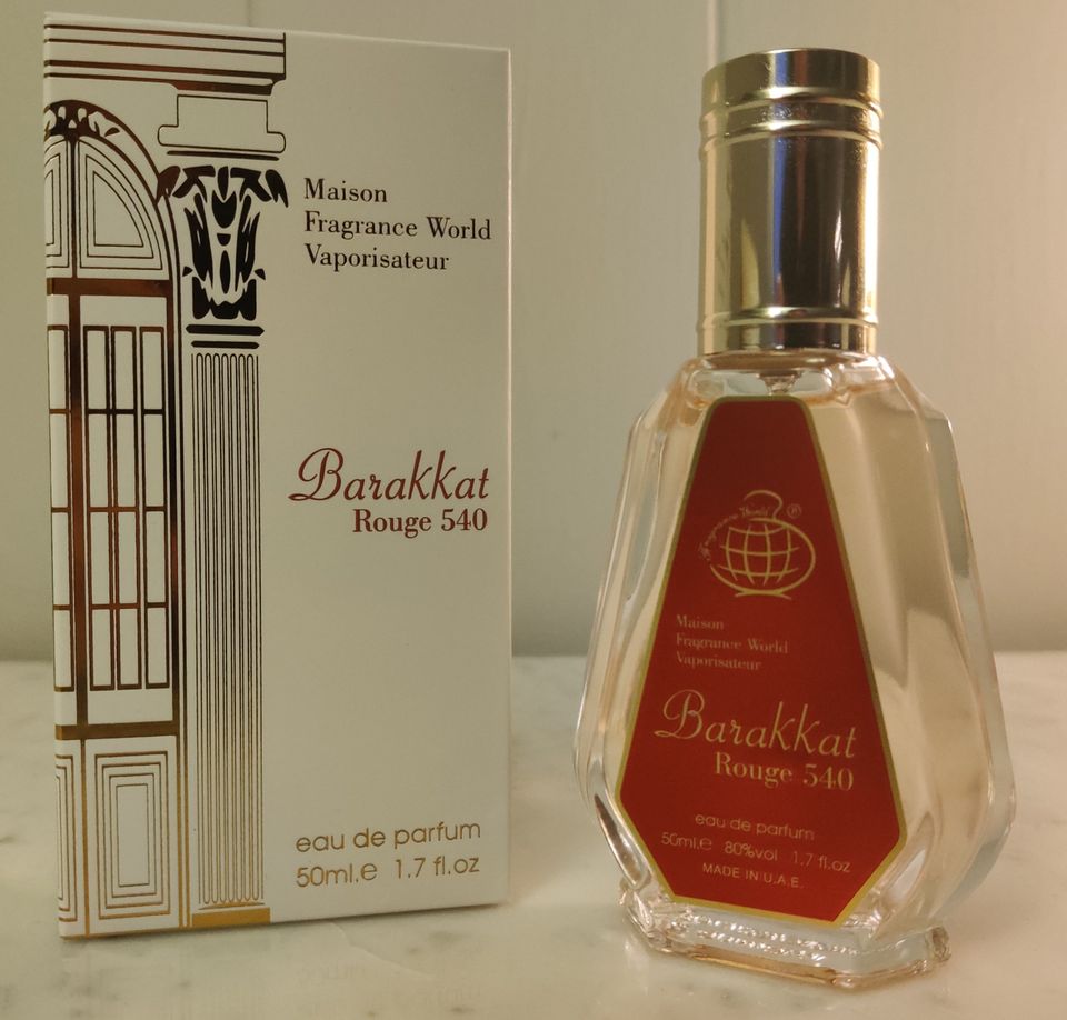 BARAKKAT ROUGE 540 RED EDP 50ML - FRAGRANCE WORLD