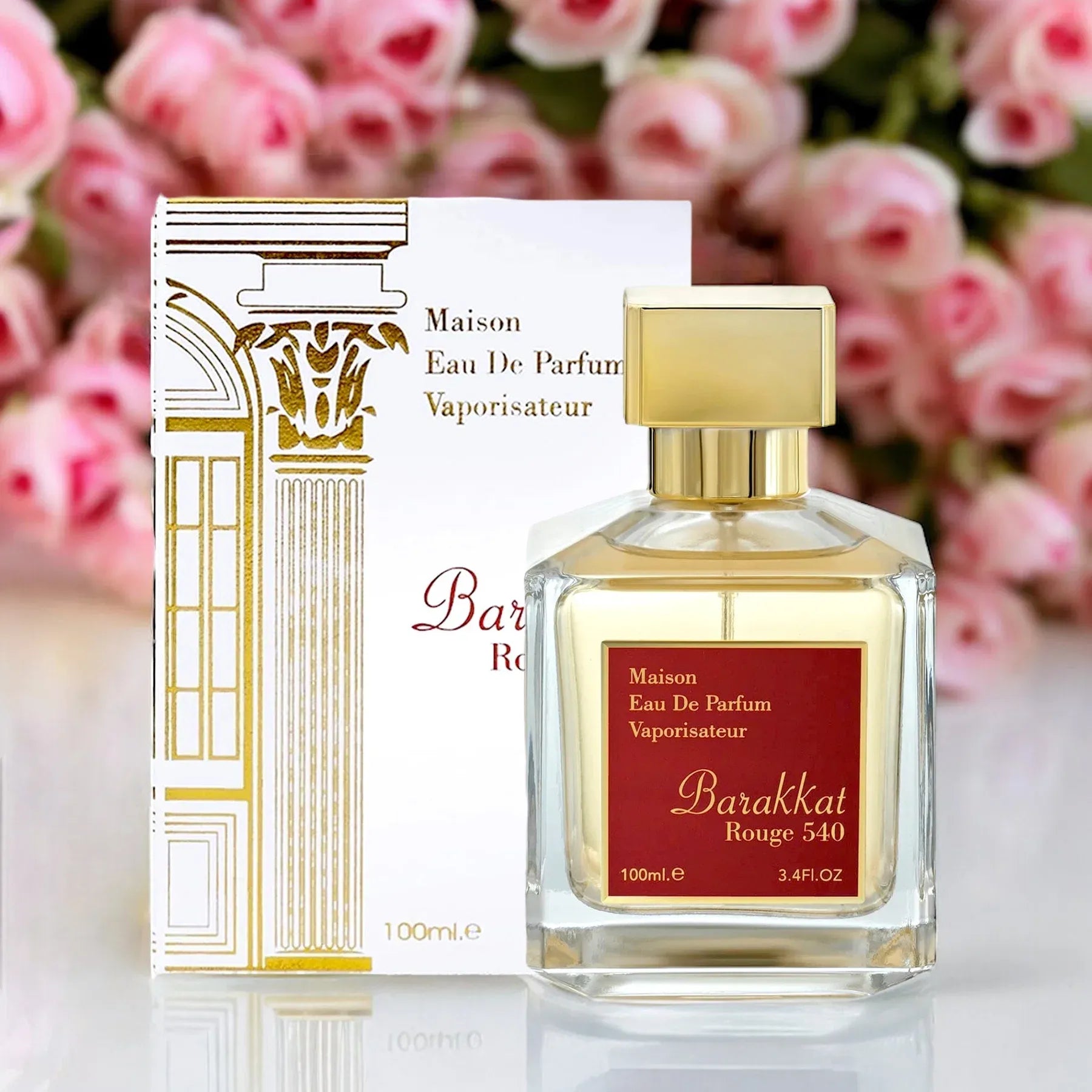 BARAKKAT ROUGE 540 WHITE EDP 100ML - FRAGRANCE WORLD (4)