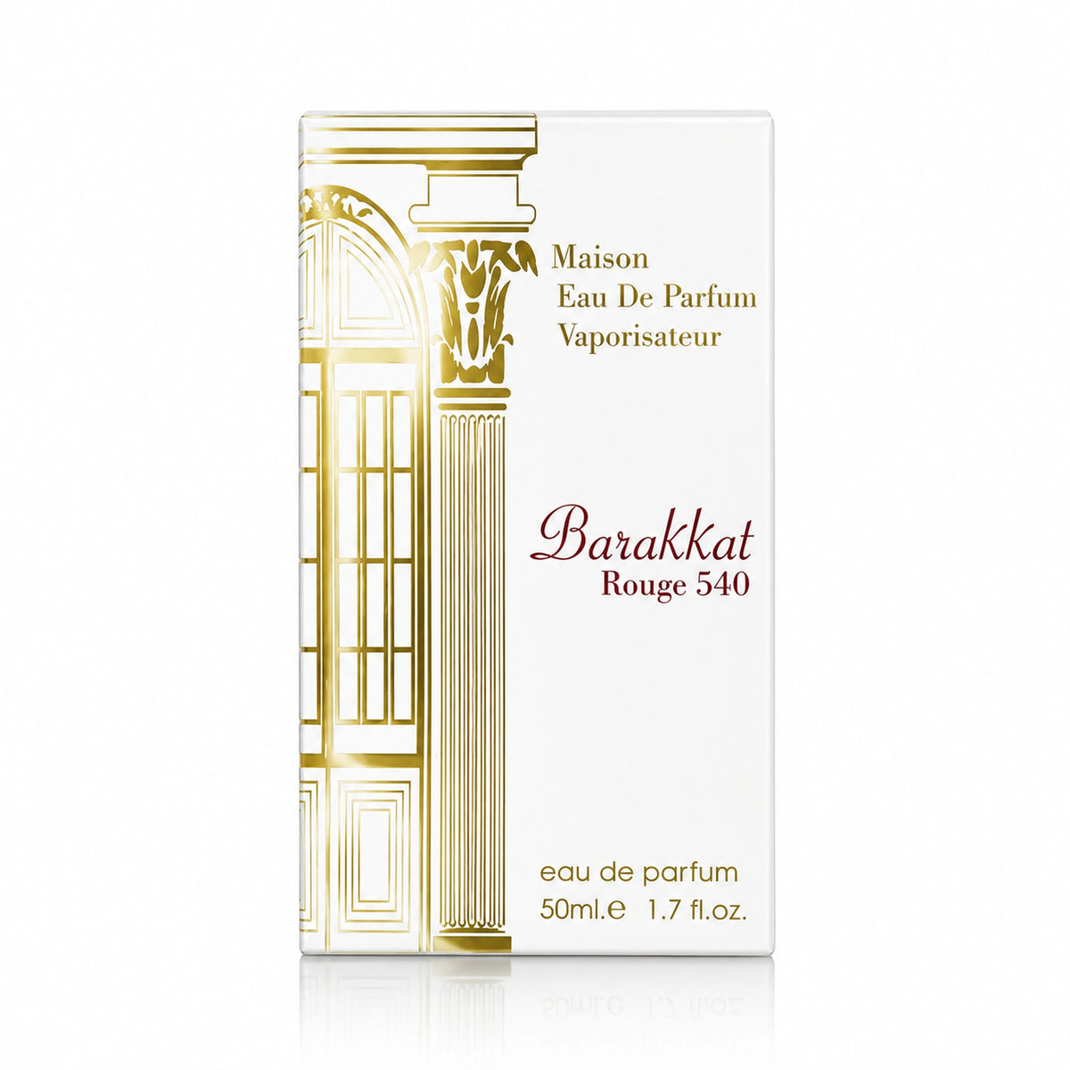 Barakkat Rouge 540 White EDP 50ml bottle, alternate view 2