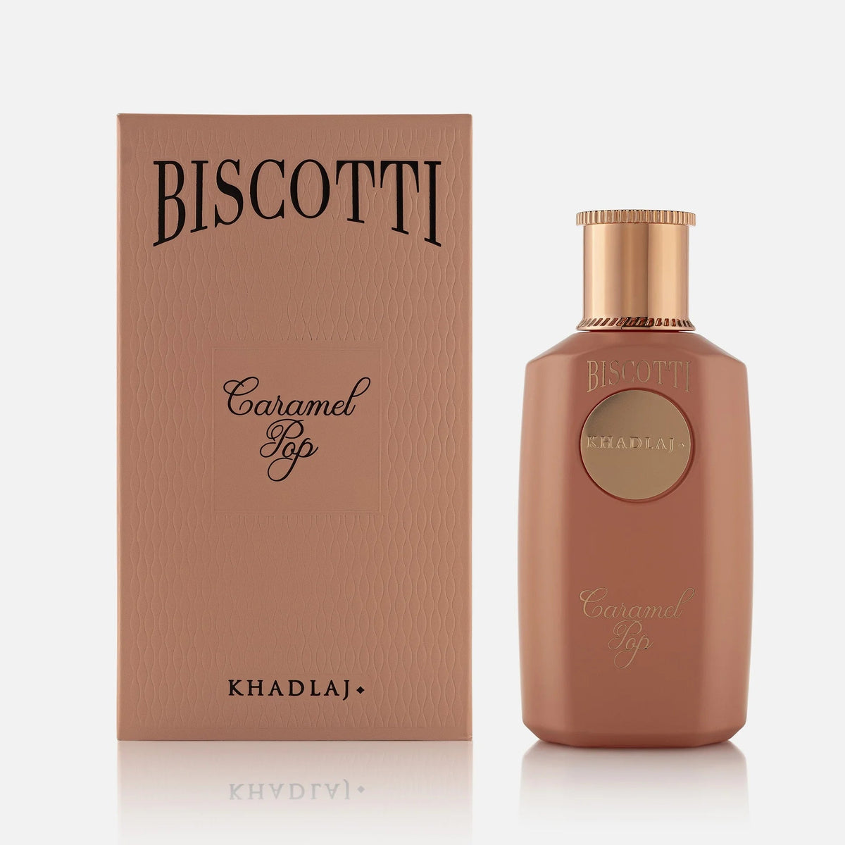 Khadlaj Biscotti Caramel Pop Eau de Parfum 100ml bottle