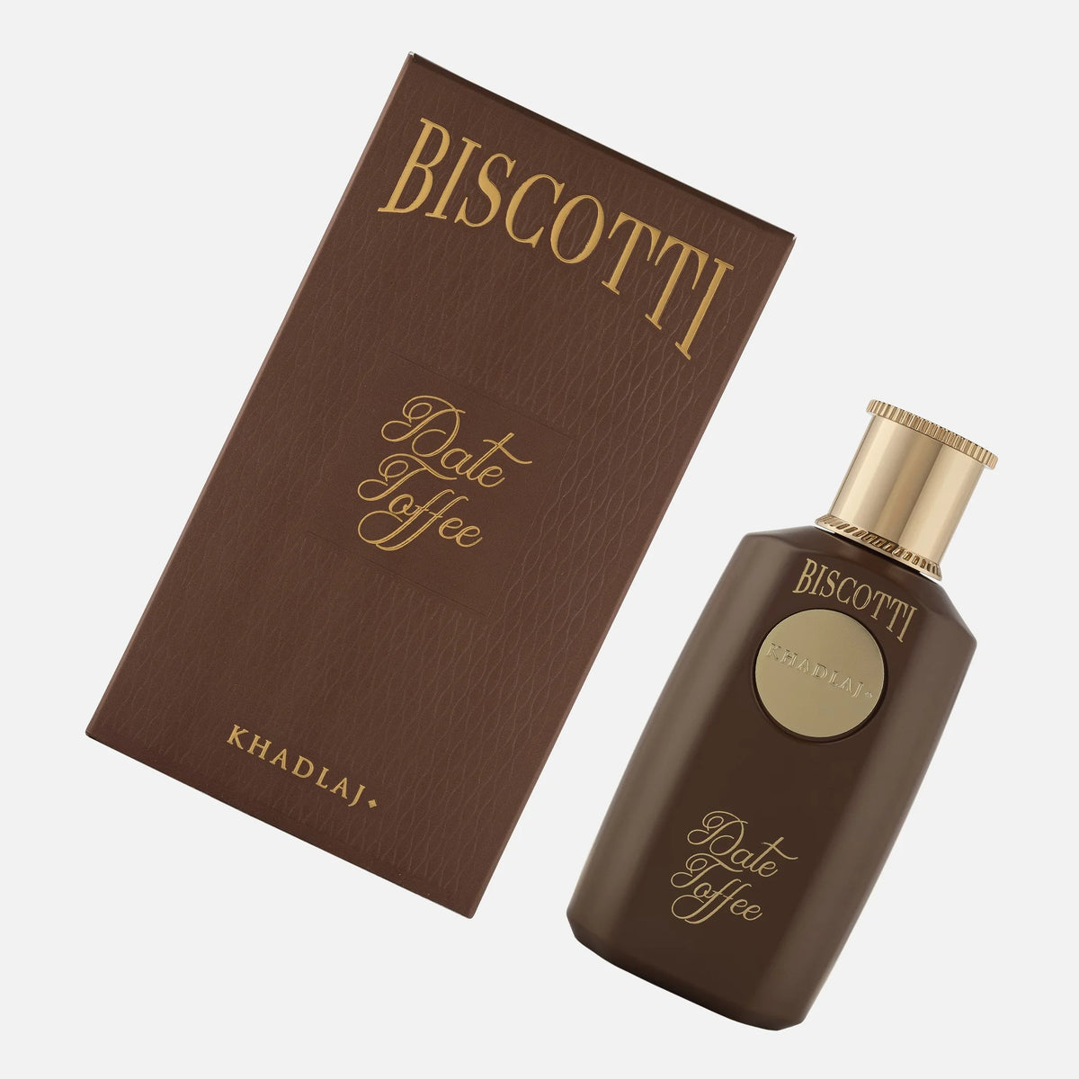 Khadlaj Biscotti Date Toffee Eau de Parfum 100ml bottle, alternate view 2