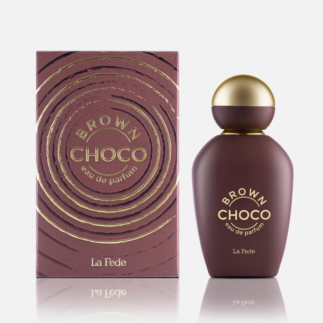 Khadlaj La Fede Brown Choco Eau de Parfum 100ml bottle