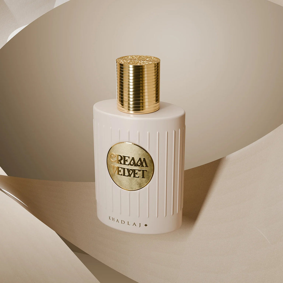 Khadlaj Cream Velvet Eau de Parfum 100ml bottle, alternate view 3