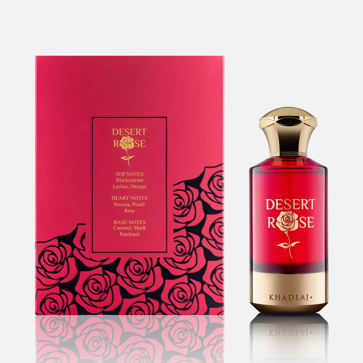 Khadlaj Desert Rose Eau de Parfum 100ml bottle, alternate view 2