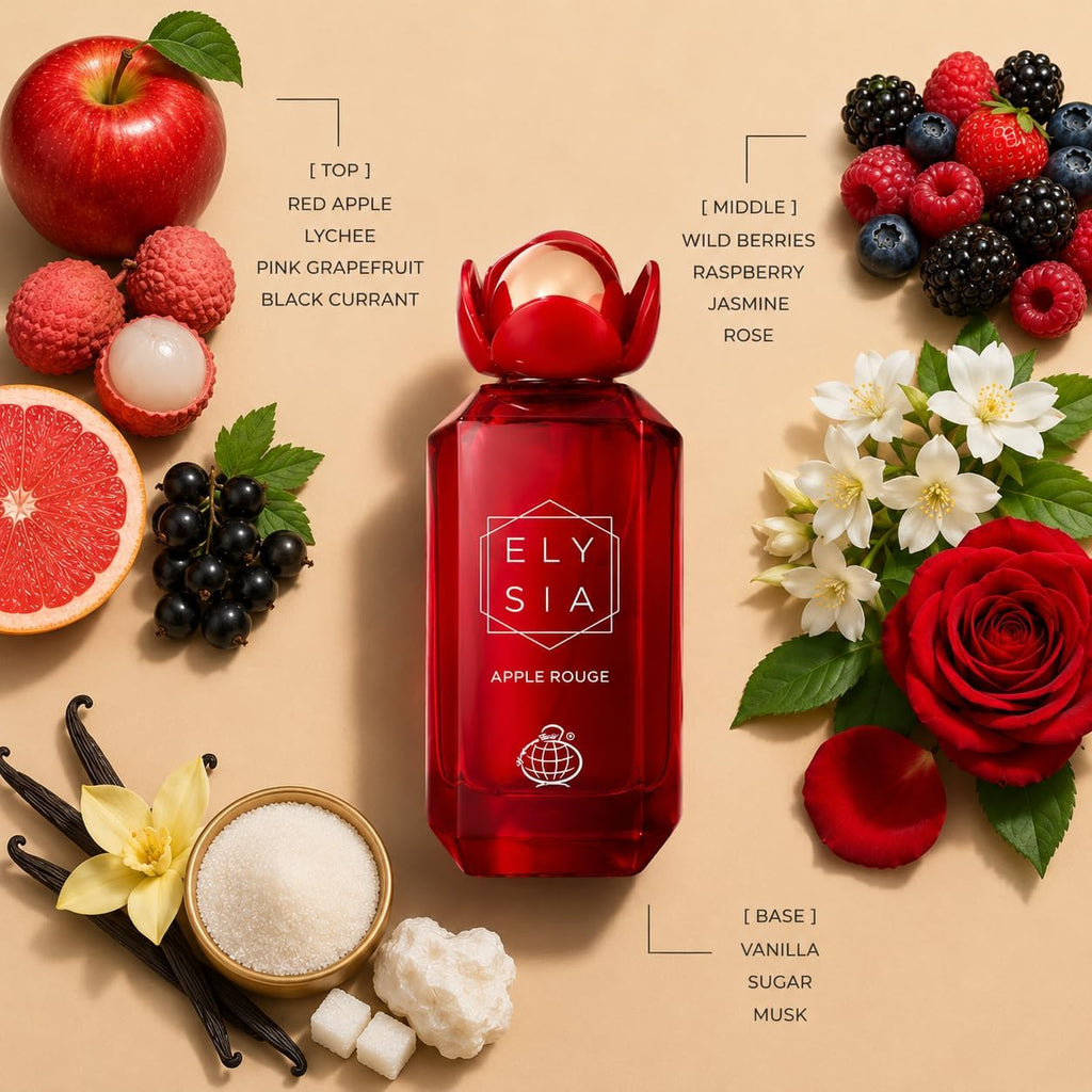 ELYSIA APPLE ROUGE EDP 100ML - FRAGRANCE WORLD (3)