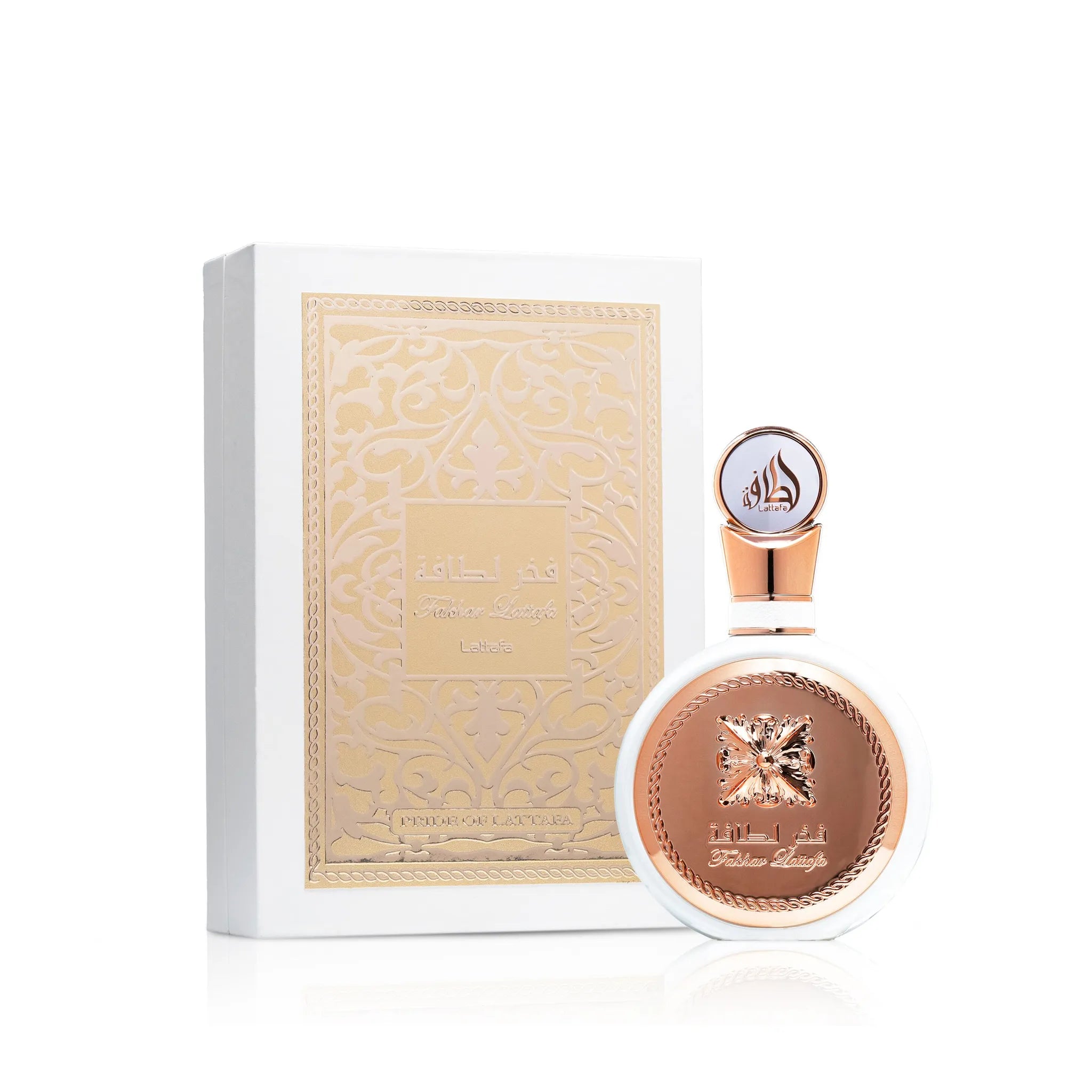 FAKHAR LATTAF WHITE FEM EDP 100ML - LATTAFA