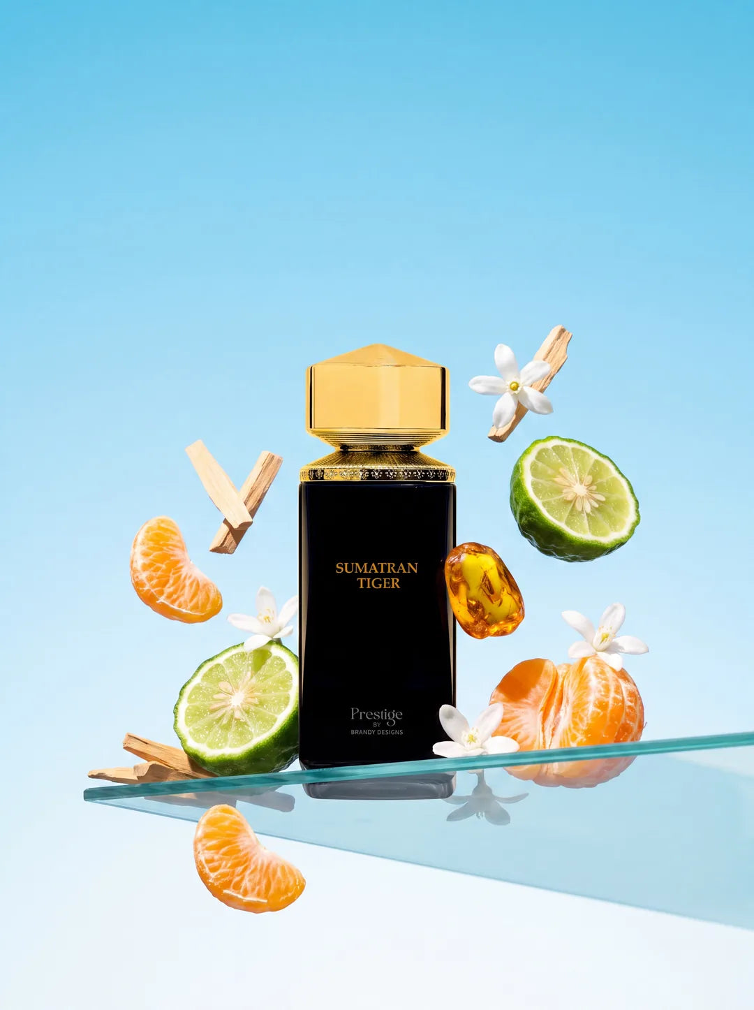 Sumatran Tiger Prestige perfume with bergamot and mandarin