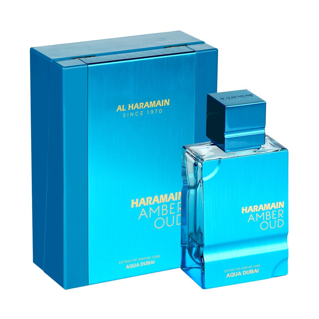 HARAMAIN AMBER OUD AQUA DUBAI EDP 100ML - AL HARAMAIN