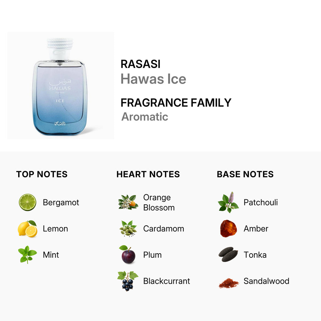 HAWAS ICE EDP 100ML - RASASI (20)