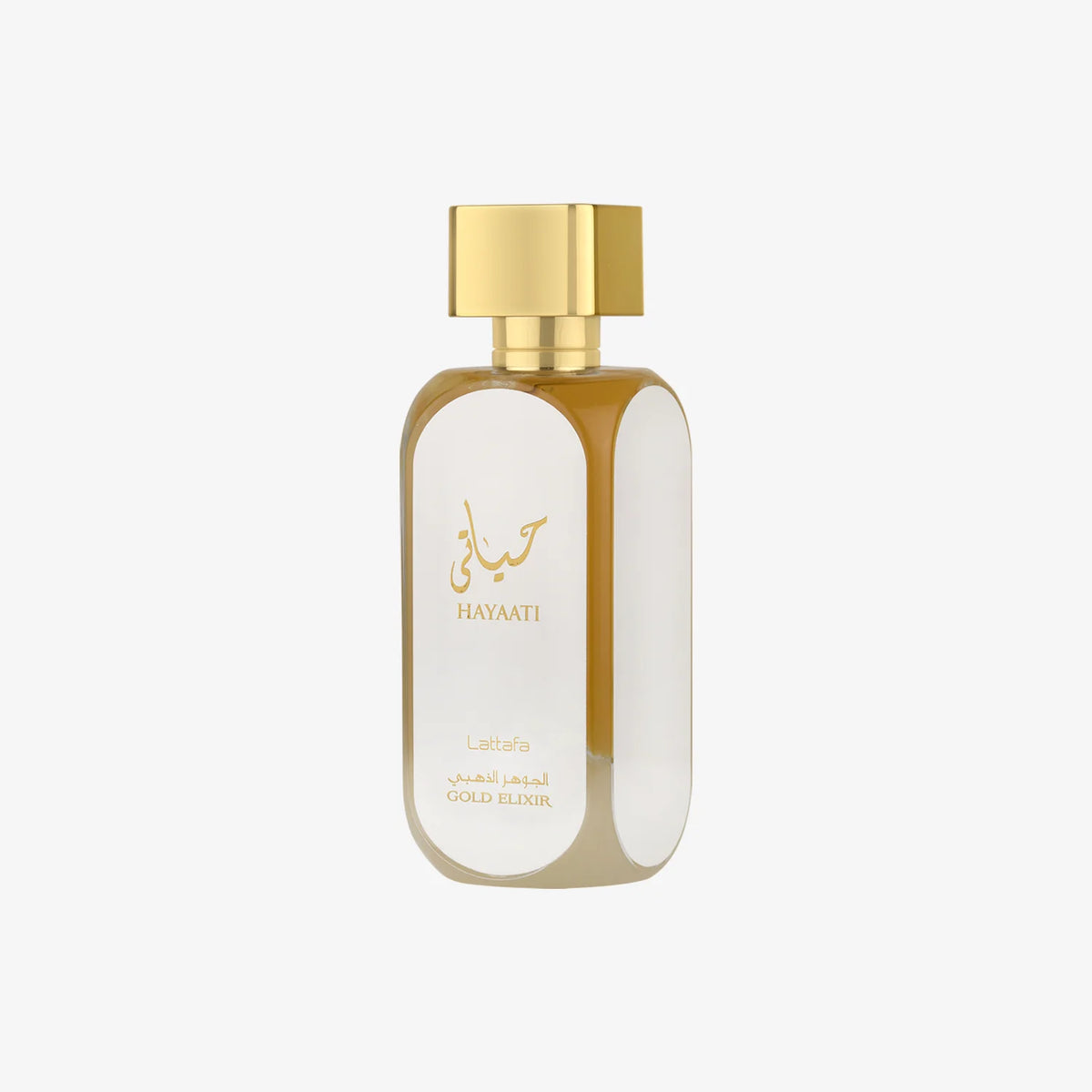 Lattafa Hayaati Gold Elixir Eau de Parfum 100ml bottle, alternate view 1