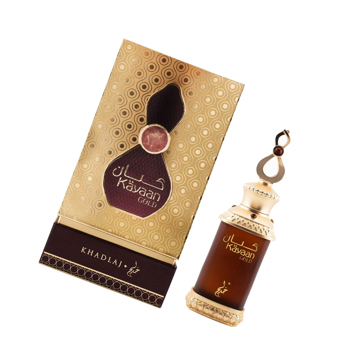 Khadlaj Kayaan Gold Perfume Oil 20ml bottle, alternate view 2