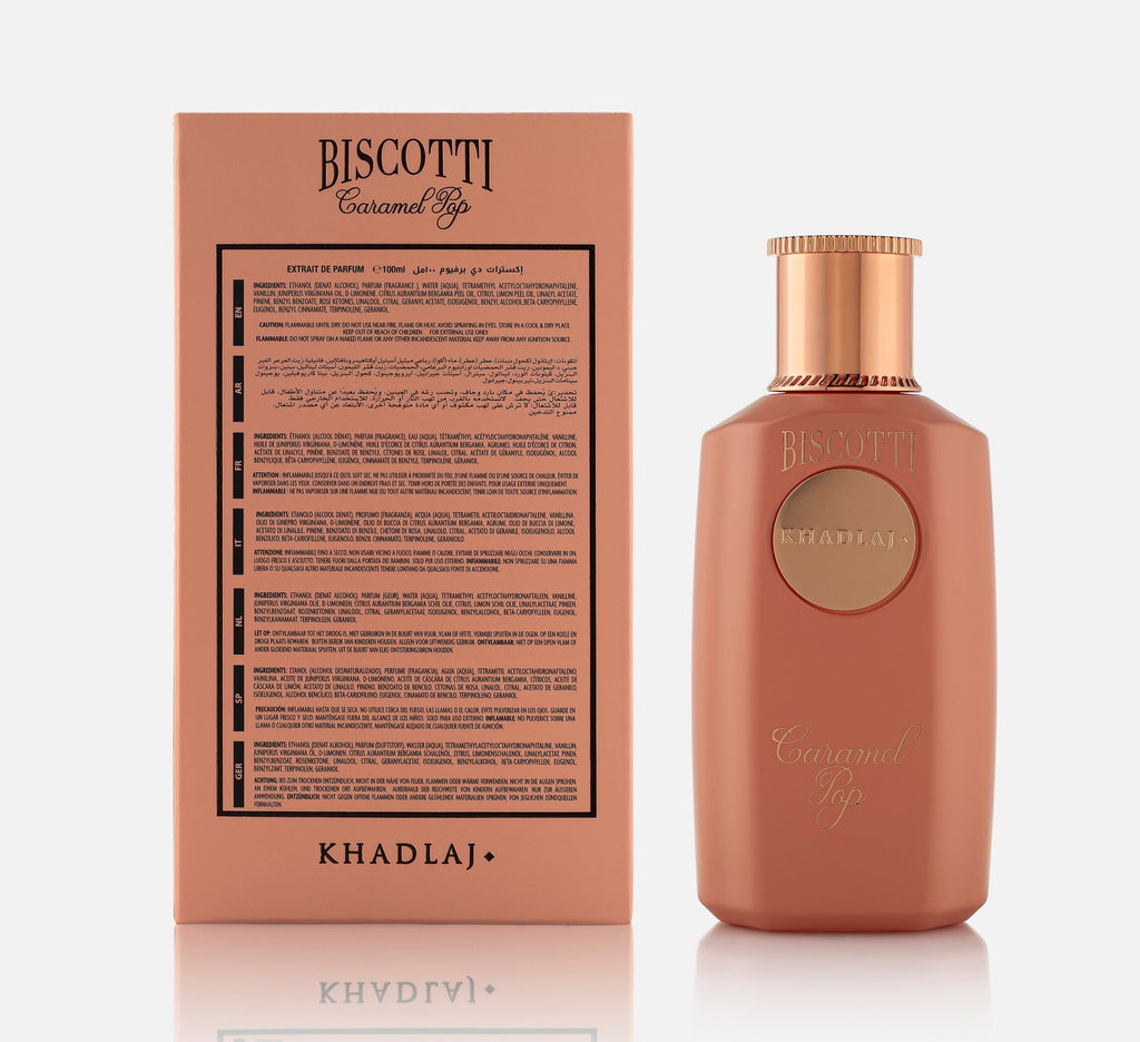 Khadlaj Biscotti Caramel Pop Extrait De Parfum – 100ML