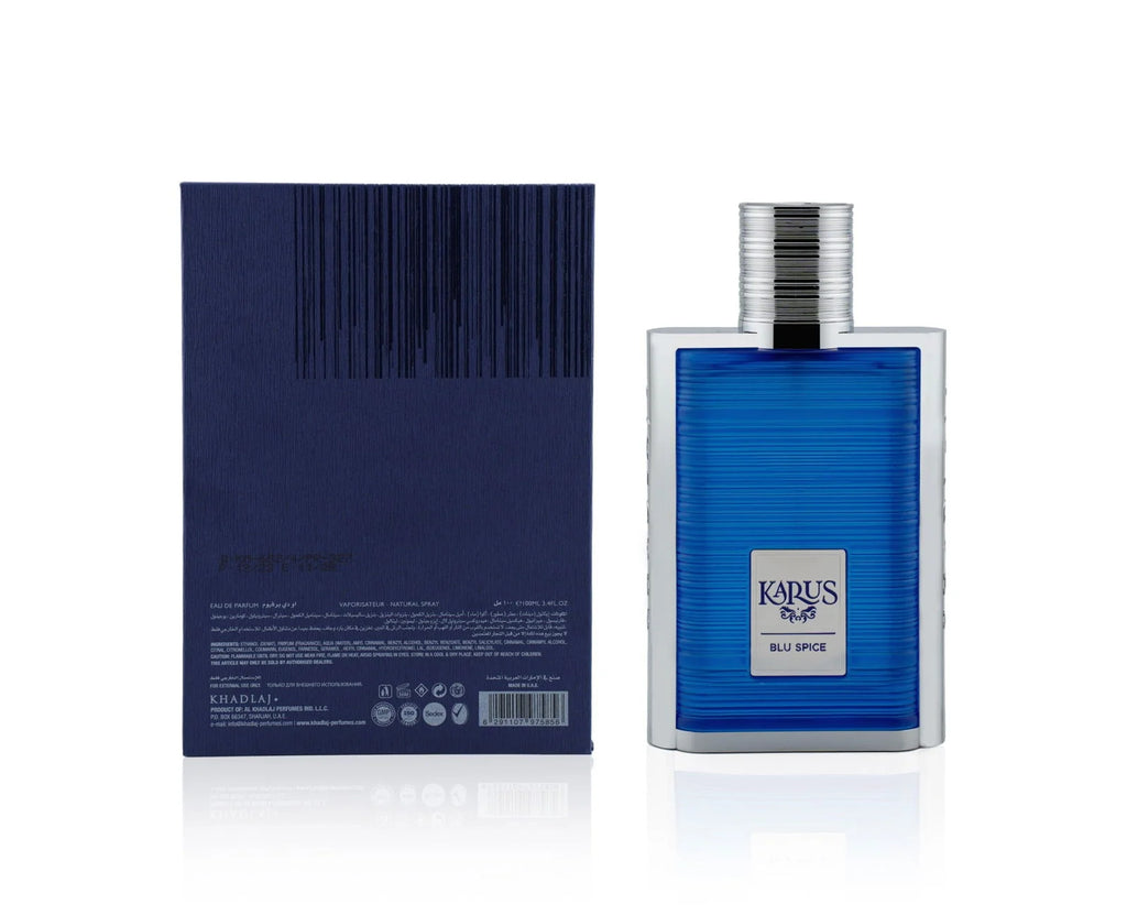 Khadlaj Karus Blu Spice Eau de Parfum – 100ML