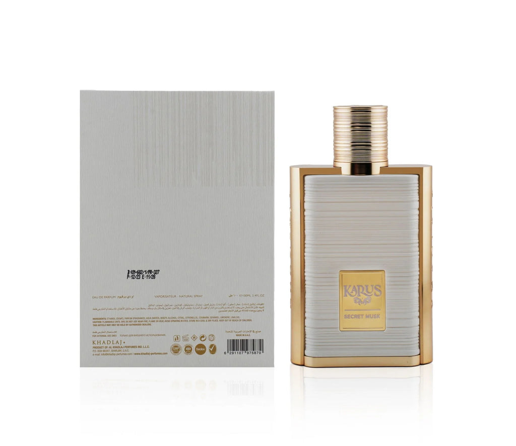 Khadlaj Karus Secret Musk Eau de Parfum – 100ML