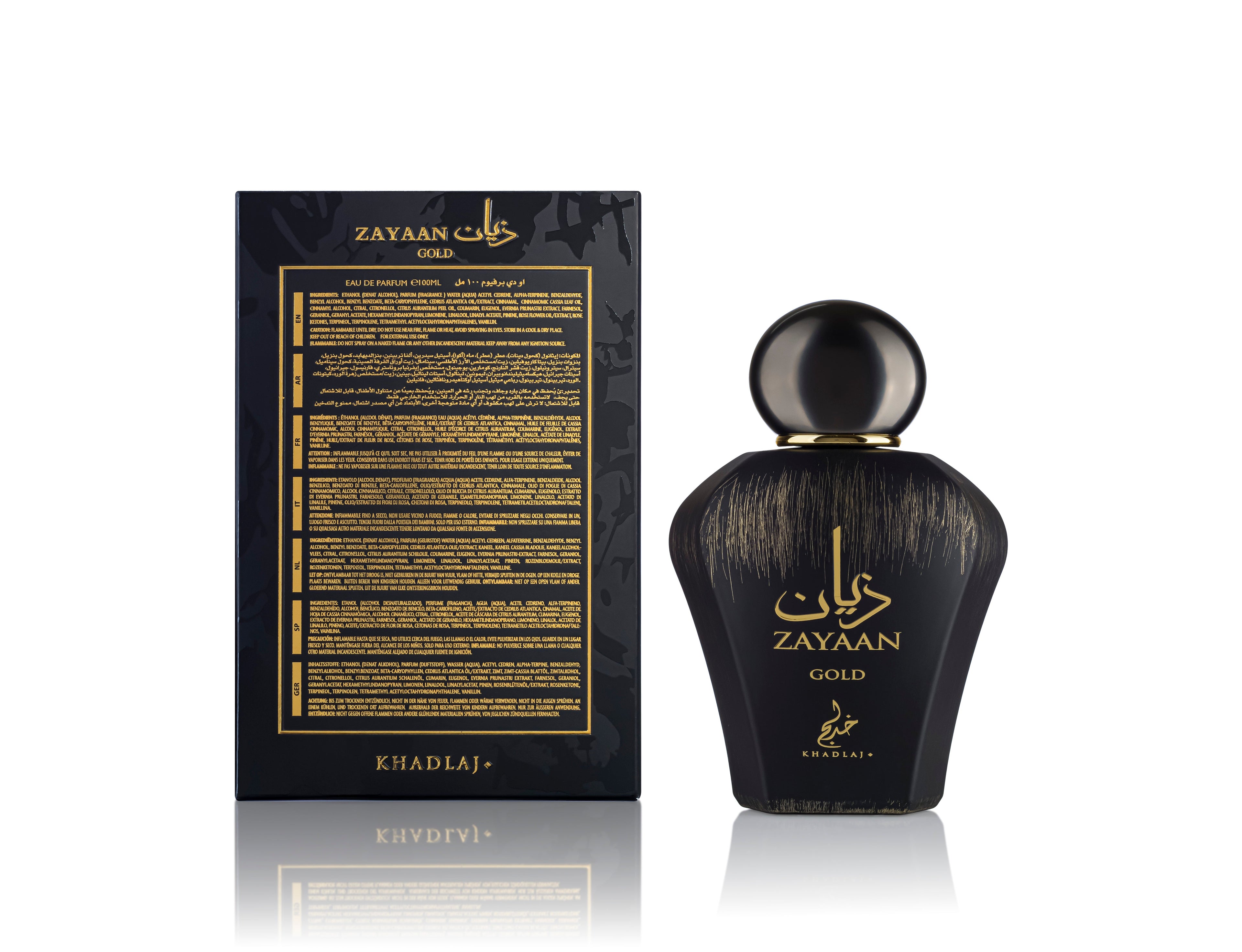 Khadlaj Zayaan Gold Eau de Parfum – 100ML
