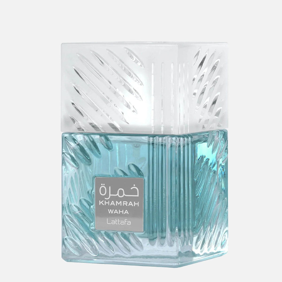 Lattafa Khamrah Waha Eau de Parfum 100ml bottle, alternate view 1