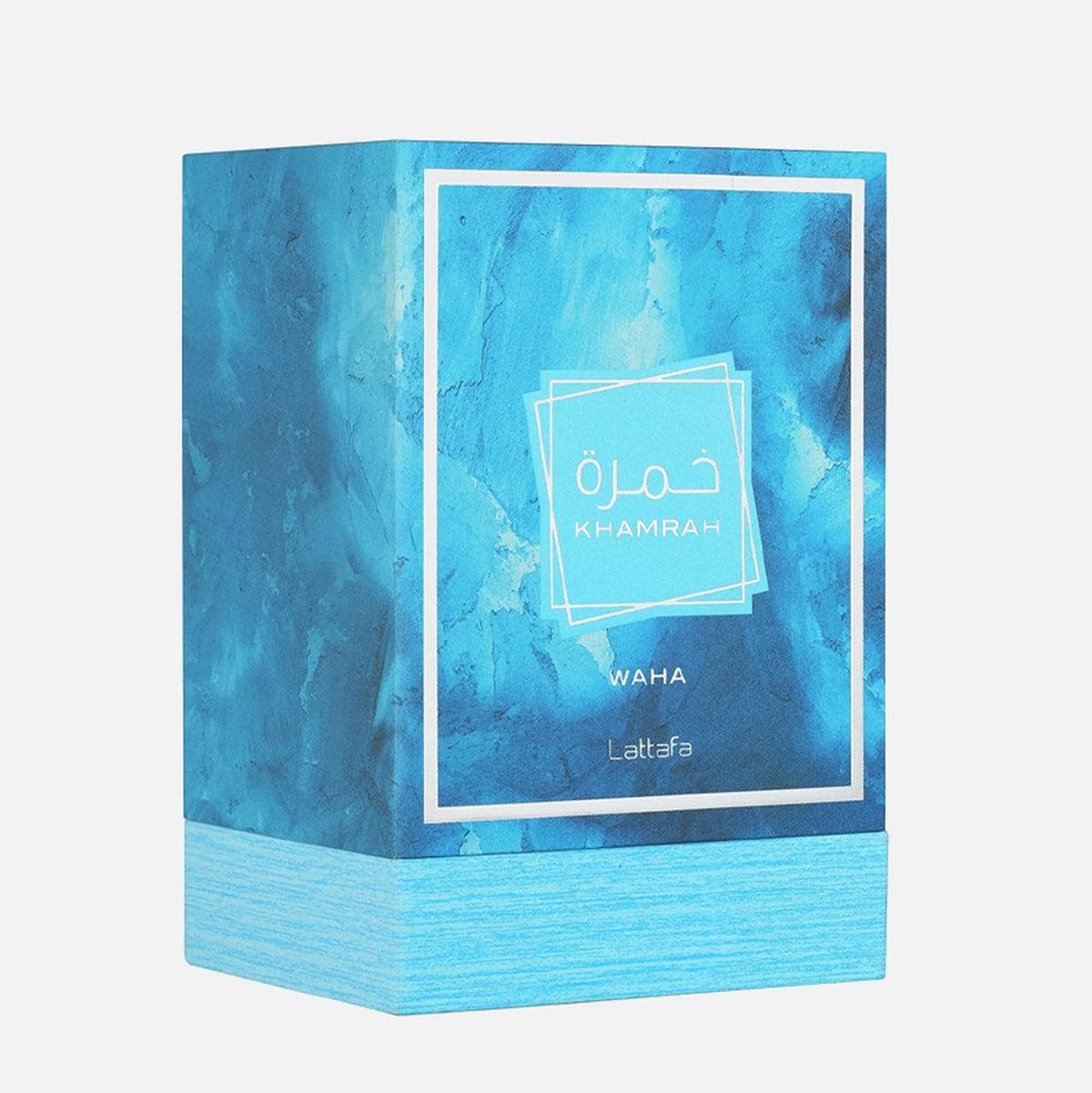 Lattafa Khamrah Waha Eau de Parfum 100ml bottle, alternate view 2