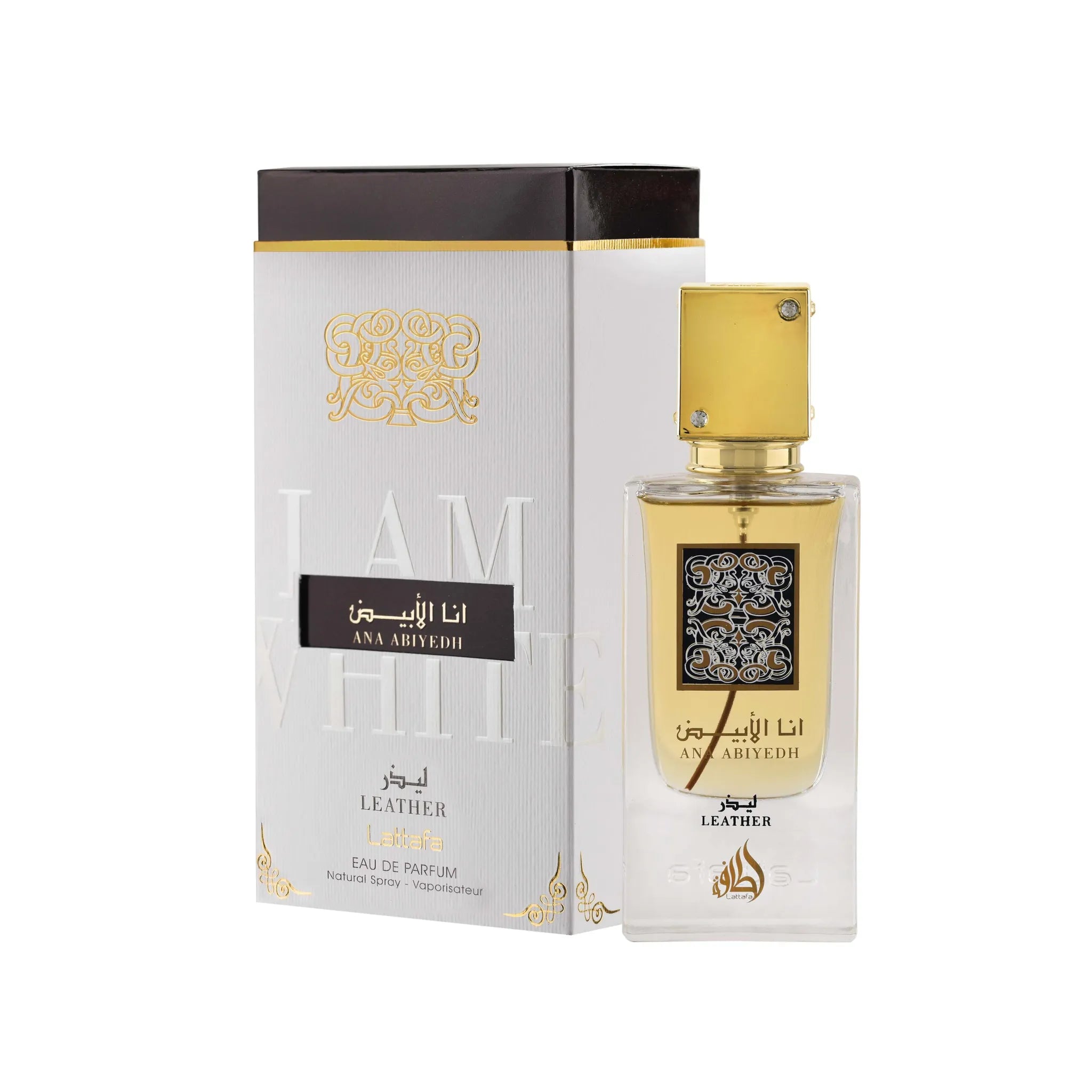 Lattafa Ana Abiyedh Leather Eau de Parfum – 60ML