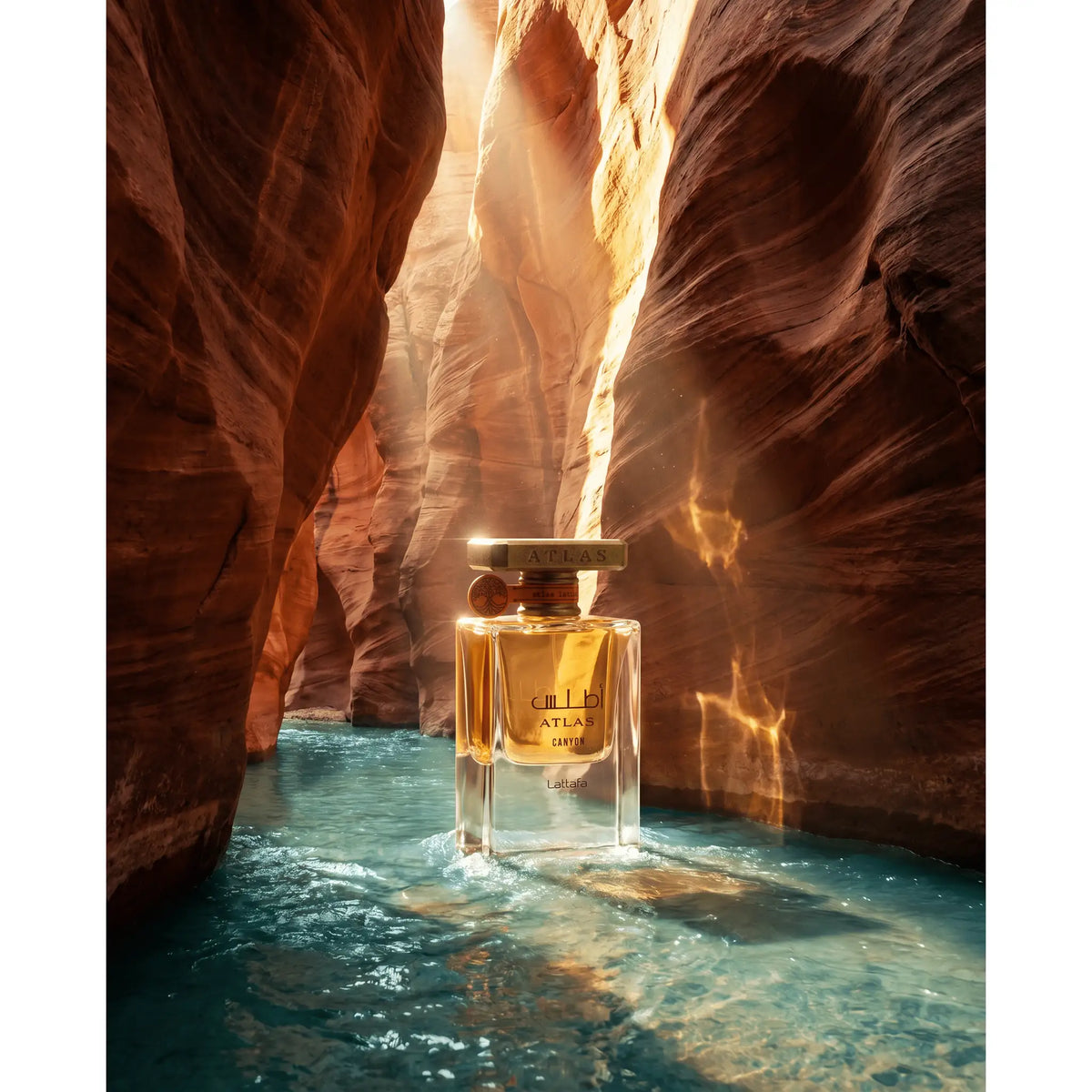 Lattafa Atlas Canyon eau de parfum 55ml bottle, alternate view 3