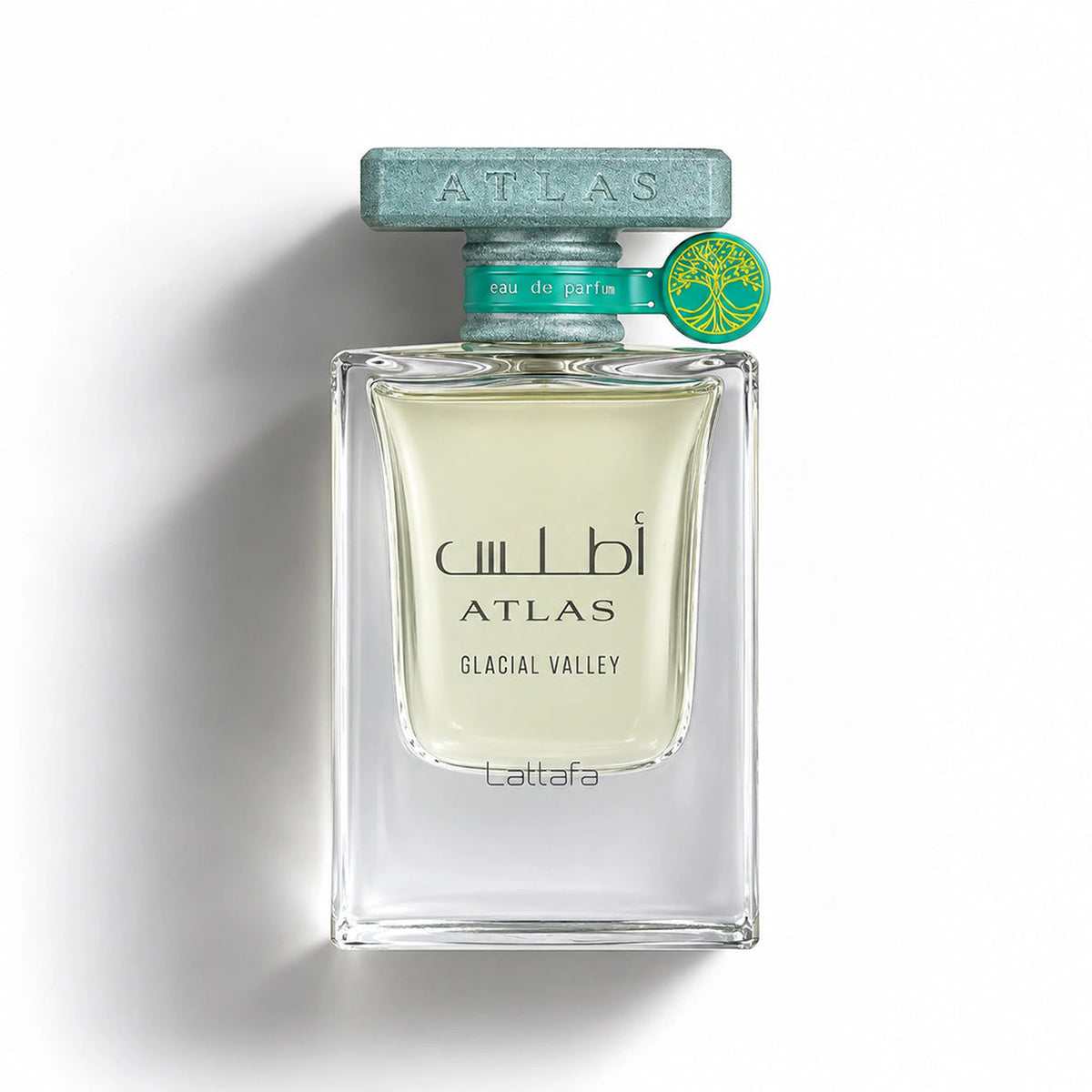 Lattafa Atlas Glacial Valley eau de parfum 55ml bottle