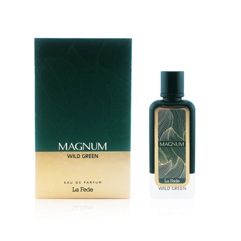 Khadlaj Magnum Wild Green Eau de Parfum 100ml bottle