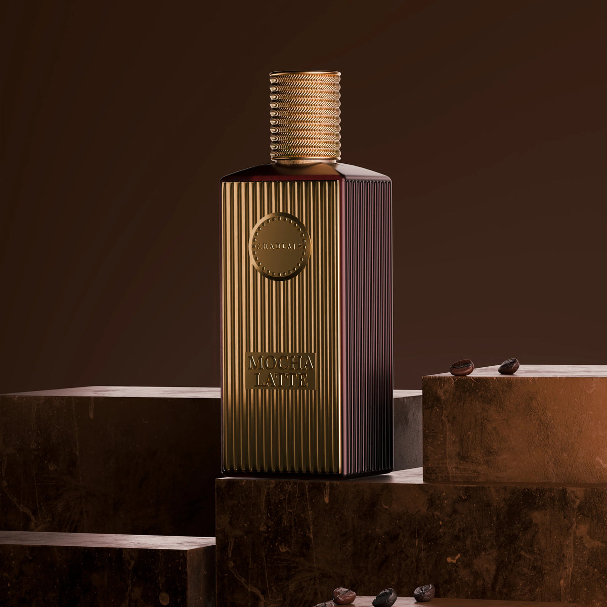 Khadlaj Mocha Latte Eau de Parfum 100ml bottle, alternate view 2