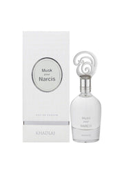 Khadlaj Musk Pour Narcis Eau de Parfum 100ml bottle