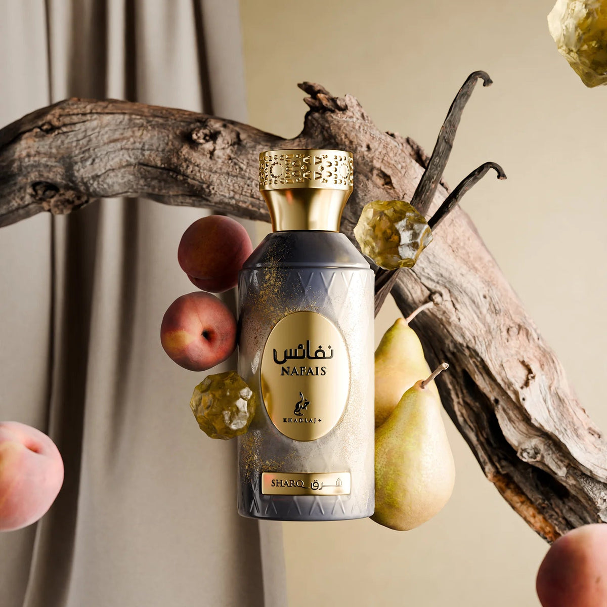 Khadlaj Nafais Sharq Eau de Parfum 100ml bottle, alternate view 3
