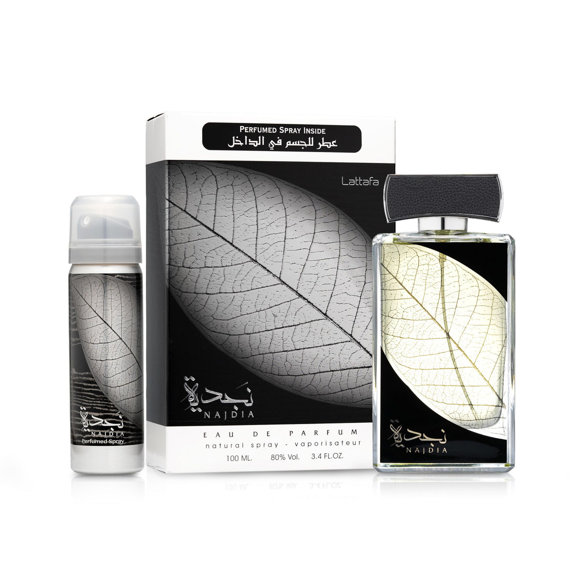 Lattafa Najdia Eau de Parfum 100ml bottle