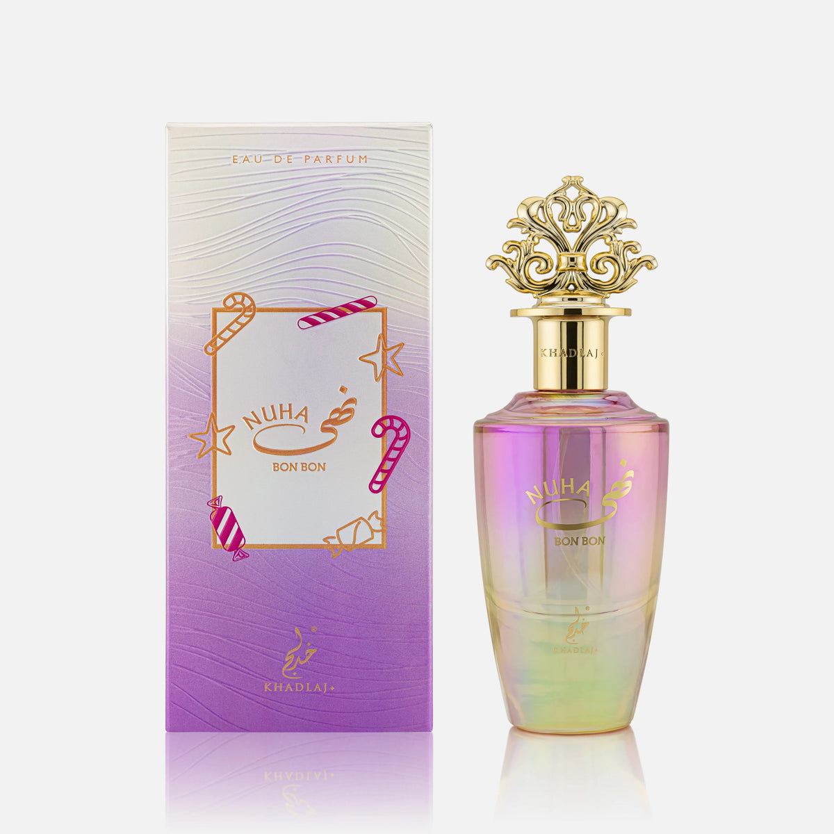 Khadlaj Nuha Bon Bon Eau de Parfum 85ml bottle