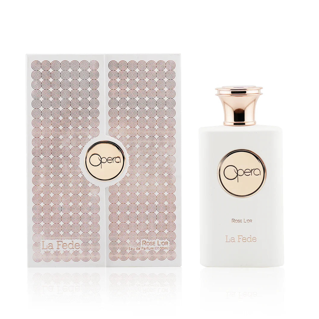 Khadlaj La Fede Opera Rose L'Or Eau de Parfum 100ml bottle